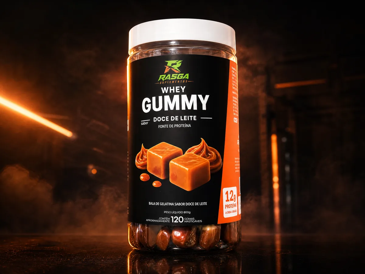 Whey Gummy sabor Doce de Leite — Rasga Suplementos